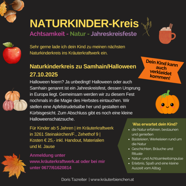 Naturkinderkreis | Achtsamkeit - Natur - Jahreskreisfeste - nächster Termin: 27.10.2025 – Bild 2