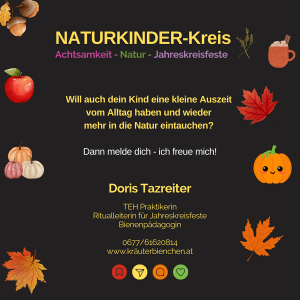 Naturkinderkreis | Achtsamkeit - Natur - Jahreskreisfeste - nächster Termin: 27.10.2025 – Bild 3