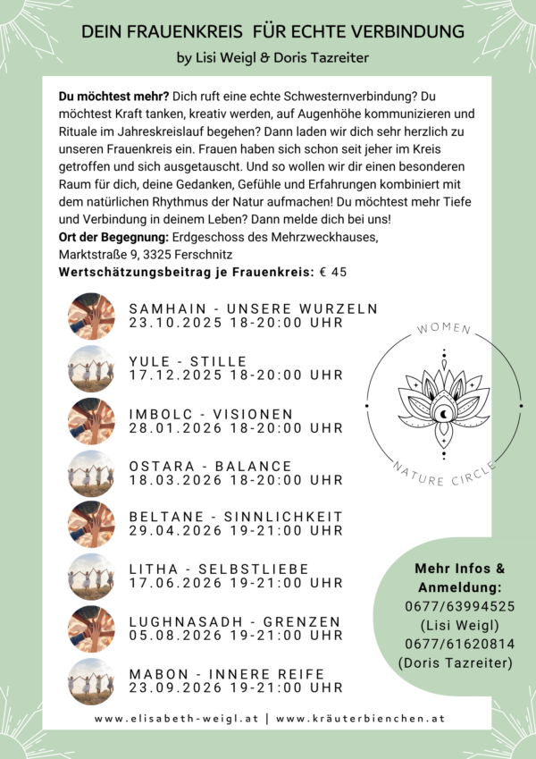 Women Nature Circle - dein Frauenkreis für echte Verbindung – Bild 2