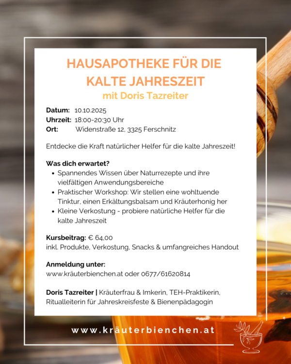 Hausapotheke für die kalte Jahreszeit